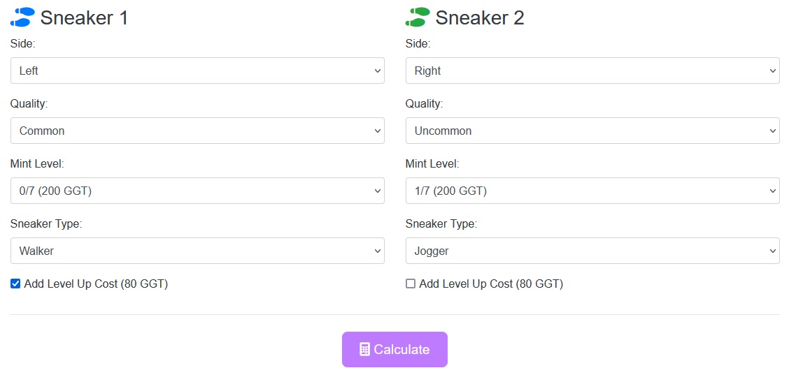 Introducing the New and Improved StepN GO Mint Cost Calculator v2 🚀 ...