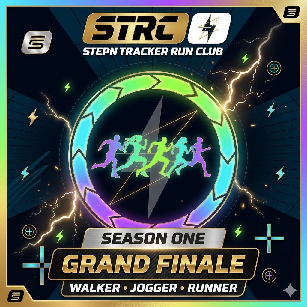 STRC Grand Finale banner for StepNTracker Run Club Season 1