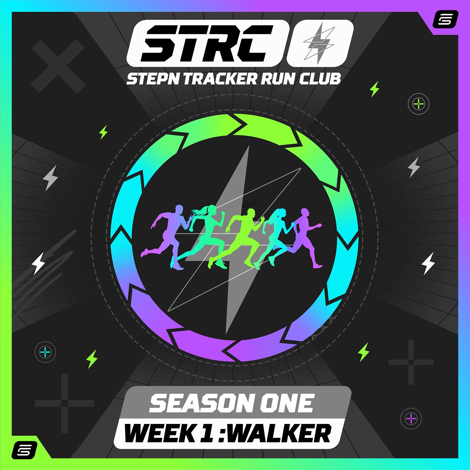 STRC Walker Round banner for StepNTracker Run Club Season 1